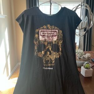 THE WALKING DEAD, WE ARE ALL INFECTED, Walkers In Skull Muscle Tank Shirt